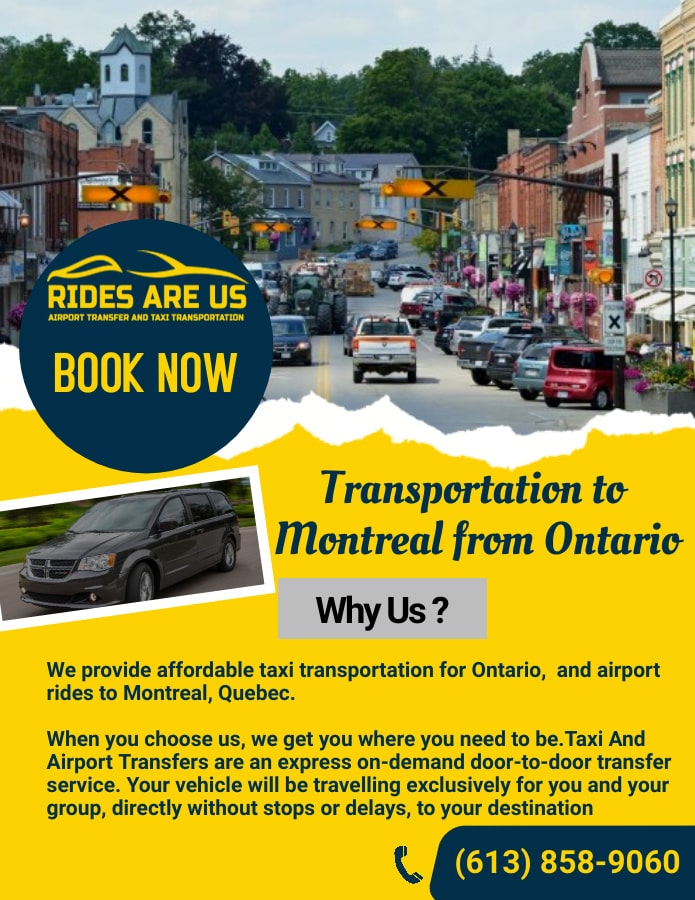 Transportation to Montreal from Ontario